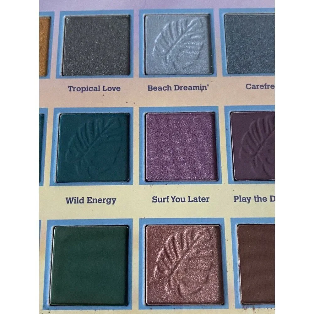 Disney Lilo & Stitch 9 Shade Color Pan Eyeshadow Palette‎ Taste Beauty NEW